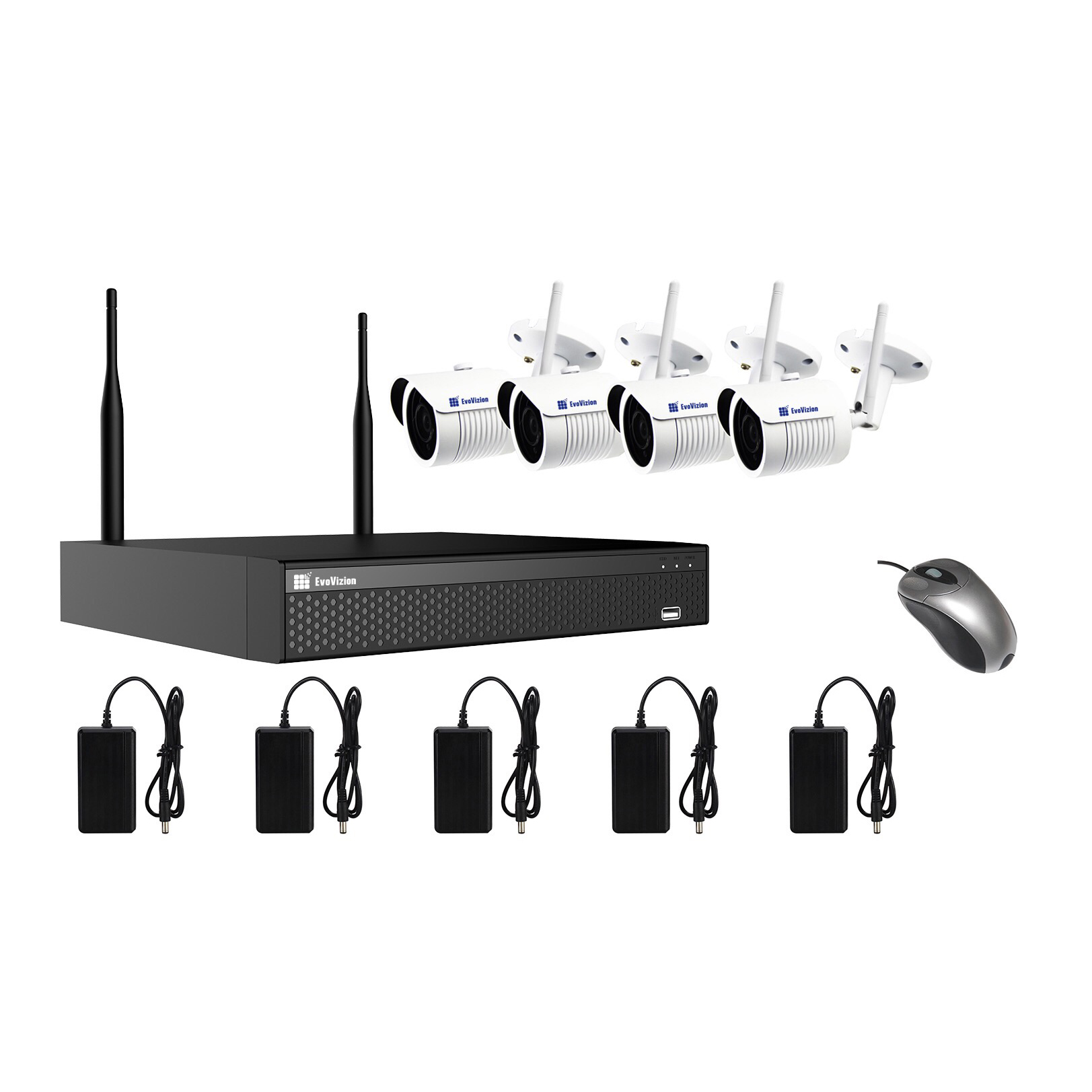 Wi-Fi комплект камер EvoVizion Wi-Fi KIT 2.4-846*4